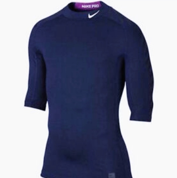 nike half sleeve compression shirt